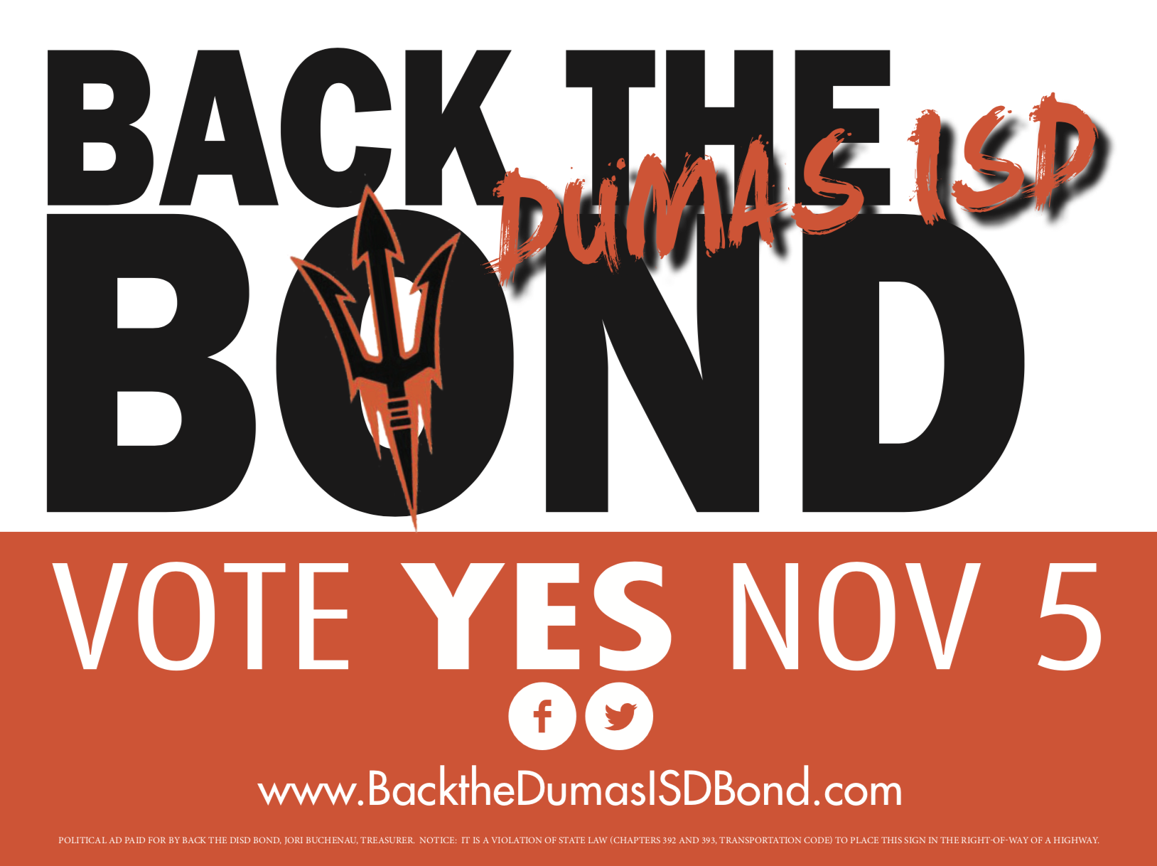 Back The Dumas ISD Bond